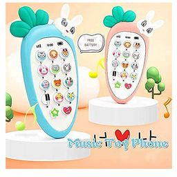 NeonateCare Smart Phone Cordless Feature Mobile Phone Toy -Multicolor( Color and design may vary) image 3