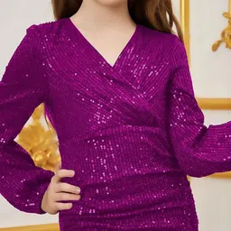 DP FABRICS Net Sheath Dress image 3