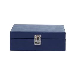 Leather World Unisex 8 Slots Blue Watch Organiser Box-19