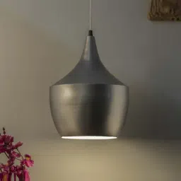 Homesake Silver Shade Modern Contemporary Hanging Lamp - Set of 1-image-25