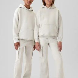 GAP Boys White Blended Solid Trousers-picture-44