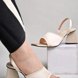 Shoetopia Kids Gold Sling Back Sandals-image-21