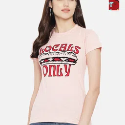 Dreambe Women Typography Printed T-shirt-picture-36