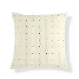 Home4U Meridian Off White Cotton Cushion Cover - Set of 1-image-96
