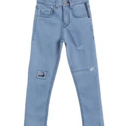 Tales & Stories Kids Blue Distressed  Jeans-image-99