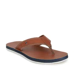 Louis Philippe Men's Brown Thong Sandals-picture-32