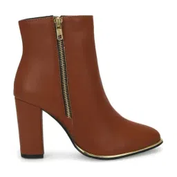 Truffle Collection Women's Tan Booties-35