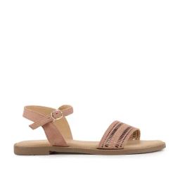 Bata Women's Beige Ankle Strap Sandals-image-96