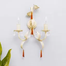 Kapoor E Illuminations 'Collier' Transparent Metal 2-In-1 Wall Light-image-37