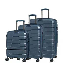 it luggage Prosperous Metalic Blue Set of 3-28 24 20 inches Expandable Hardsided Trolley with TSA-image-37