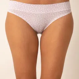 Nykd Purple Printed Bikini Panty-image-34