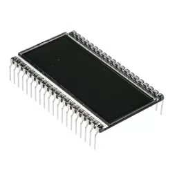RS PRO 7-Segment LCD Display, Black on Grey, 1 Row by 4 Characters, Reflective Model No 1847715-59