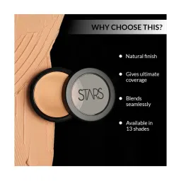 Stars Cosmetics Matte Finish Face Make Up Foundation LE - 8 gm image 3