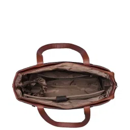 ZOUK Multicolor Printed Large Laptop Tote Handbag image 4
