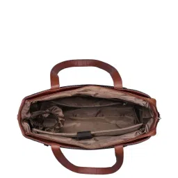 ZOUK Black Printed Large Laptop Tote Handbag image 4