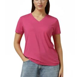 Allen Solly Pink Regular Fit T-Shirt-image-46