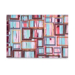 Romee Multicolor Polyester Door Mat - Set of 1 image 2