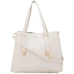 Globus Ivory Textured Medium Shoulder Handbag-40