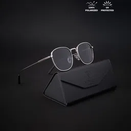 Voyage Lens & Round Sunglasses With Polarised & UV Protected Lens-37