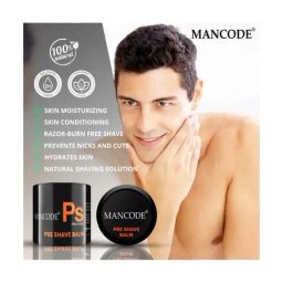 Mancode Pre-Shave Balm - 100 gm image 4