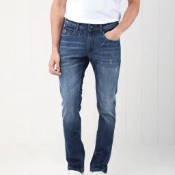 Rare Rabbit Blue Slim Fit Fit Solid Jeans-image-61