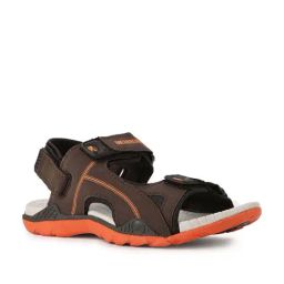 Bata Kids Brown & White Floater Sandals-image-52