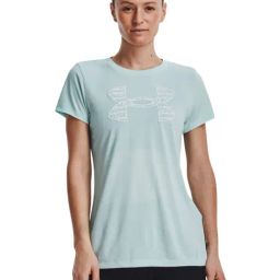 UNDER ARMOUR Blue Graphic Print Sports T-Shirt-image-24