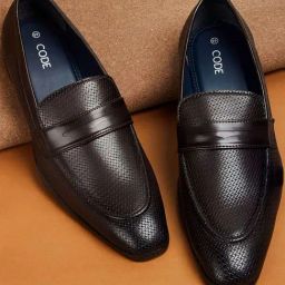 Code by Lifestyle Men's Brown Formal Loafers-image-72