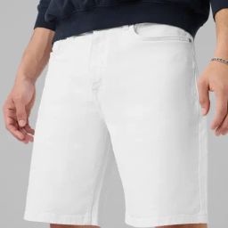 The Souled Store White Regular Fit Solid Shorts-picture-15