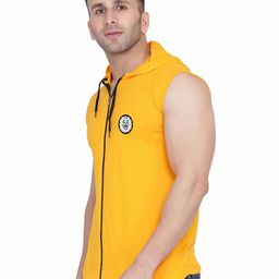 Blisstone Men Hooded Solid Cotton Sporty Jacket-picture-13