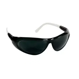 Sun 100 Safety Spectacles Plastic Black Lens Free Size-46