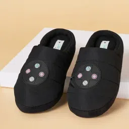 Pantaloons Junior Kids Black Mules-picture-24