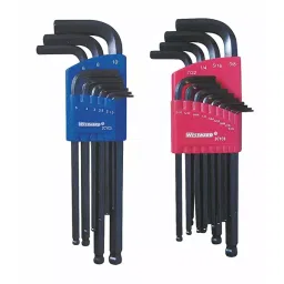 Westward Hex Key Set Alloy Steel Black Oxide Finish L Shape, 2CYC7 (Pack of 22 Pcs)-10