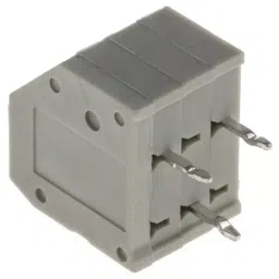 RS PRO 3 Pin PCB Terminal Block 2.5 mm Pitch Screw Termination, 8745433-12