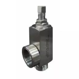 Valson 12.7 mm (1/2 Inch), 15 mm Stainless Steel Angle Type Safety Valve-30