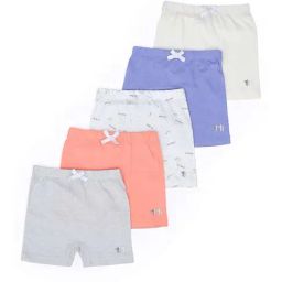 MiArcus Kids Multicolor Regular Fit Shorts (Pack of 5)-image-48
