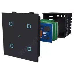 Walnut Innovations Smart Wifi Touch 4 Switch Roma Standard Fitting image 4