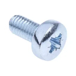 RS PRO Machine Screw M5x10 mm Steel Pozidriv Pan Headed DIN 7985Z, 553605-image-66