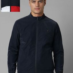 Louis Philippe Sport Men Colourblocked Reversible Bomber Jacket-image-50