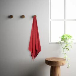 Spaces Swift Dry Red 450 GSM Cotton Bath Towel-61