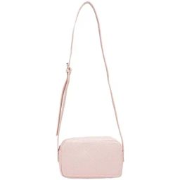Globus Dusty Pink Textured Medium Sling Handbag-32