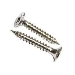 MITBIT Chipboard Screw White Carbon Steel 4 mm Dia & 18 mm Length (Pack of 20 Box)-picture-47