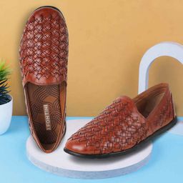 J.FONTINI Men Leather Casual Loafers-image-43