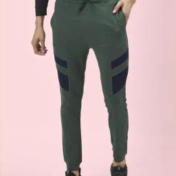 Ajile by Pantaloons Green Cotton Slim Fit Printed Joggers-picture-46