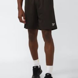 Reebok Brown Regular Fit Shorts-image-31