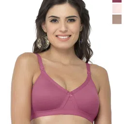 College Girl Women Pack of 3 Full Coverage Lightly Padded and Non-Wired Bra-54