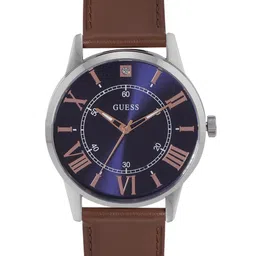 GUESS Men Leather Straps Analogue Watch U1411G1M-image-97