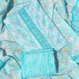 GC 80 BY GAURI COLLECTION Printed Pure Cotton Unstitched Dress Material-image-54