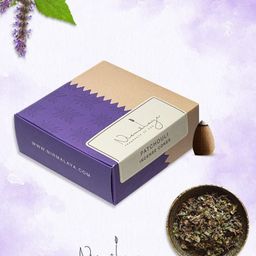 Nirmalaya 100 Percent Natural Patchouli Backflow Refill Pack Incense Cones -Pack of 2-24