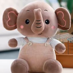 MUREN Cute Elephant Soft Toy, Teddy Plush Toy, Height 22 cm Soft Stuffed Animal, Birthday Gift/Valentine Day/Gift-Travel Size-Random Color-image-62